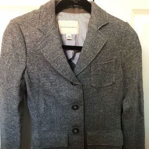 Gray Banana Republic blazer